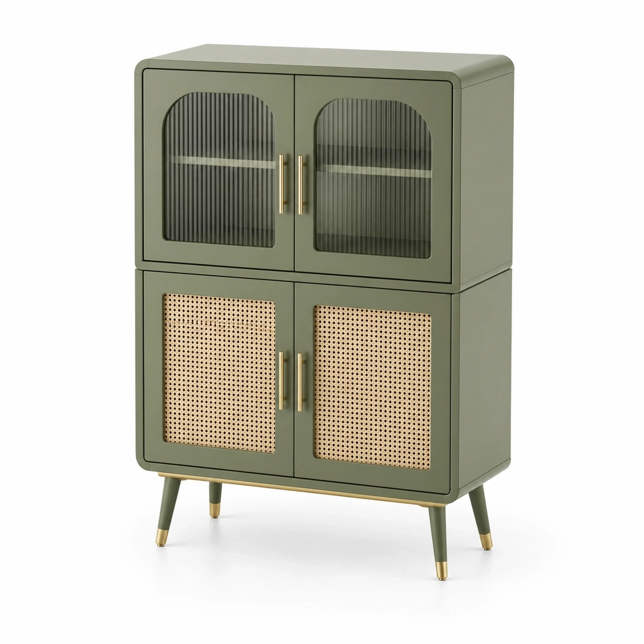 Armoire de rangement vert olive
